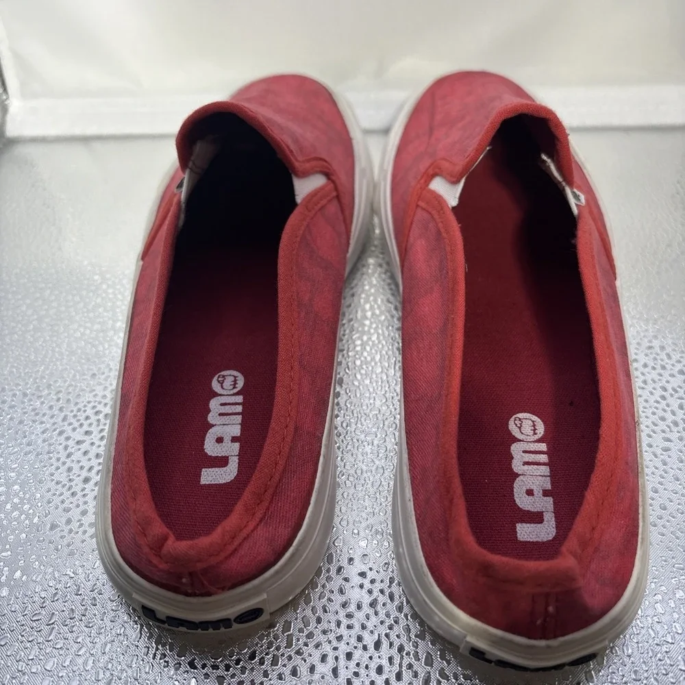 Lamo Women's Evie‎ Red Size 8.5 Slip On Mule Sneaker